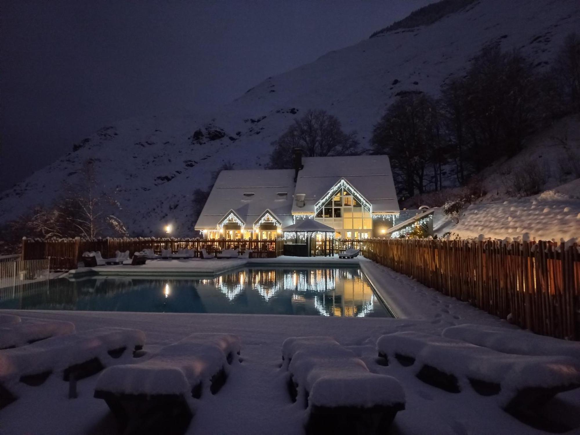 Iskoe Chalets-Hoetel, Col D'Aubisque Gourette Exterior foto